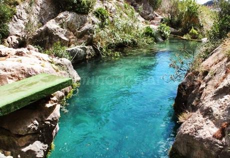 Las fuentes del Algar, las piscinas naturales del interior de Alicante