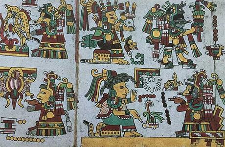 detalle genealogia soberano teozacoalco mixteca