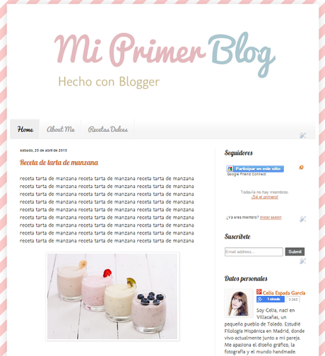 Tutoriales Blogger para Dummies: Header y Fondo