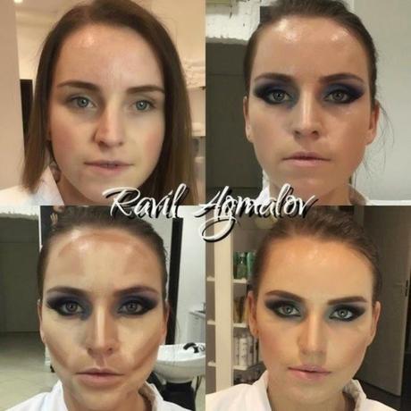 Milagros del maquillaje: Transformación de chicas normales en bellezas.