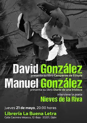 Diario de una tristeza + Campanas de Etiopía: Manuel González + David González & Nieves de la Riva: La Buena Letra: 1º Toque: