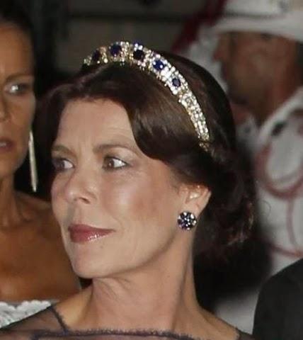 Collar/Tiara de Zafiros - Casa Principesca de Mónaco