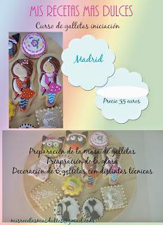 TALLERES DE GALLETAS EN MADRID (CALENDARIO MAYO JUNIO)