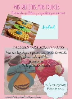 TALLERES DE GALLETAS EN MADRID (CALENDARIO MAYO JUNIO)