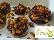 Champiñones rellenos beicon