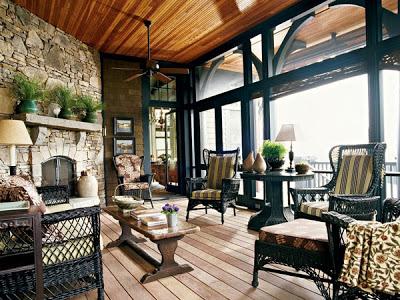 Livings Rusticos