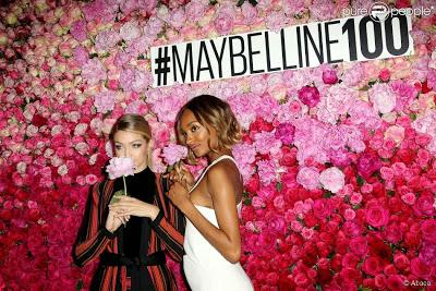 Gigi Hadid  y Jourdan Dunn de alfombra roja