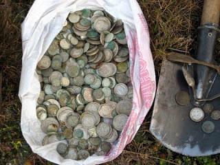 tesoros y reliquias encontrados recientemente