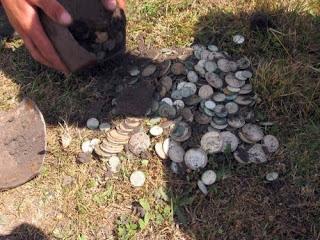 tesoros y reliquias encontrados recientemente