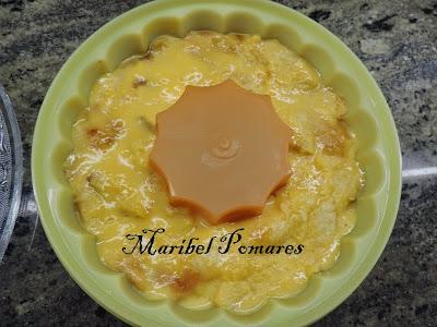 Flan del niño con mona.