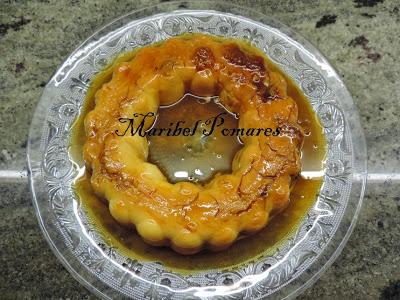 Flan del niño con mona.