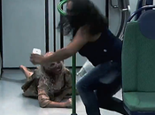 ZOMBIS METRO broma arrasa Internet casi manos