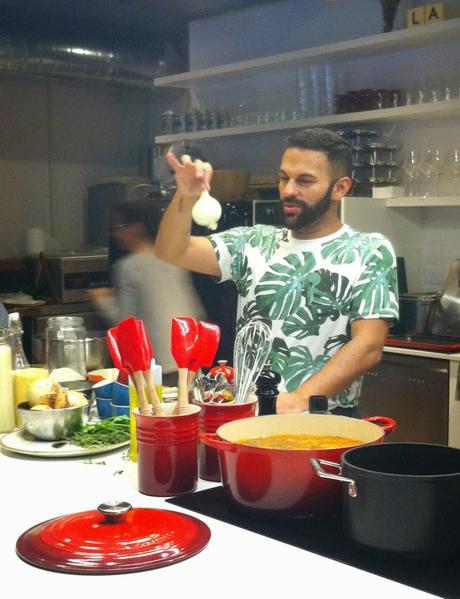 cocinando con Gonzalo D'Ambrosio