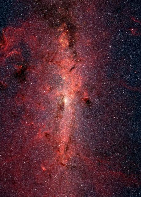 El centro galáctico de la Vía Láctea