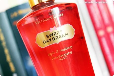 Review y notas olfativas del body splash Sweet Daydream de Victoria's Secret apple & raspberry