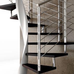 Escalera recta modular