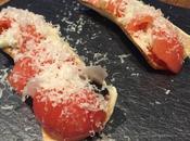 Receta Mini coca tomate
