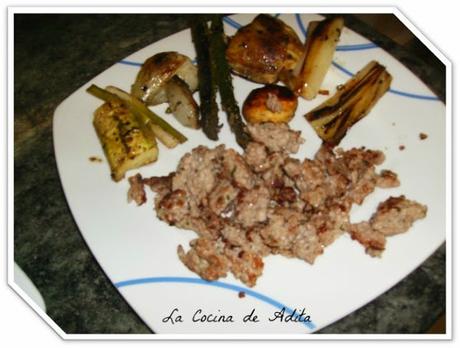 Verduras a la plancha (dieta)