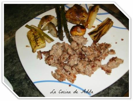 Verduras a la plancha (dieta)