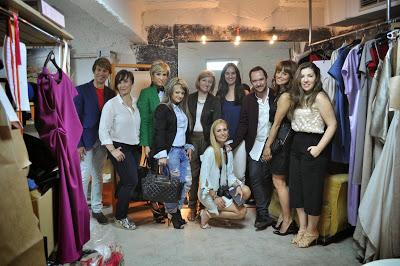 Foto del grupo que pudimos visitar el atelier de Ulises Mérida 
