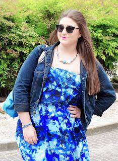 Outfit of the Day ~ Vestido largo ~ Denim & Maxi Dress