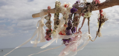 Tendencia 2015: coronas de flores. SweetBohème