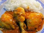 Pollo Curri arroz basmati