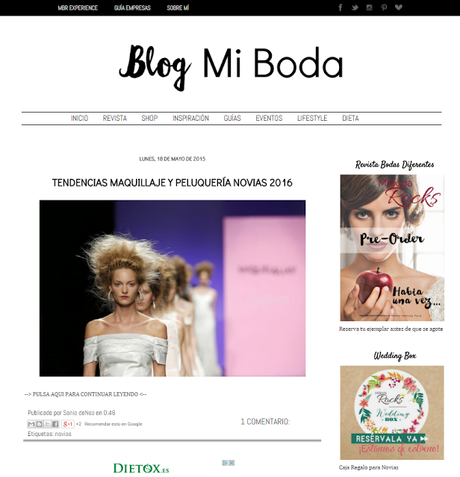 Diseño Profesional de Blogs en Blogger - Marzo / Mayo 2015
