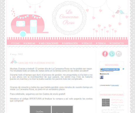 Diseño Profesional de Blogs en Blogger - Marzo / Mayo 2015