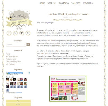 Diseño Profesional de Blogs en Blogger - Marzo / Mayo 2015