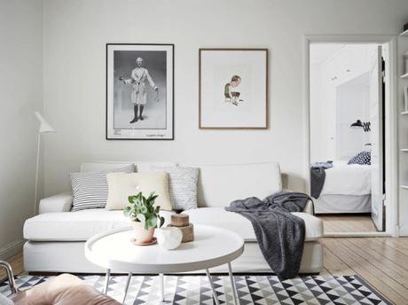 sofás ikea sofa blanco salones blancos estilo nórdico escandinavo diseño nórdico decoración en blanco decoración de salon blog decoracion interiores 