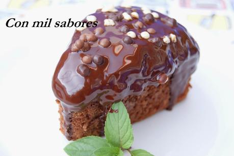 BIZCOCHO DOBLE DE  CHOCOLATE