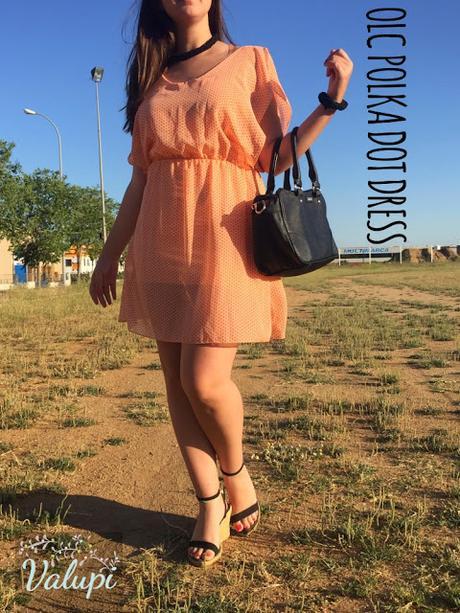 Outfit low cost: Polka dot dress