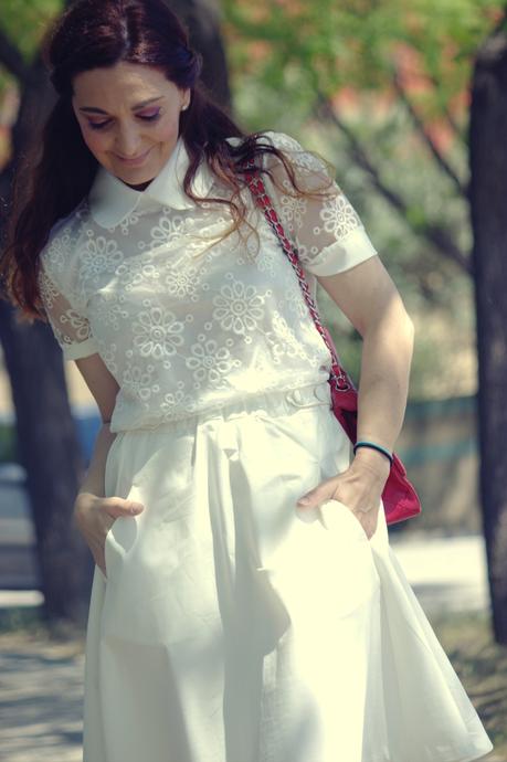 Romwe: camisa bordada