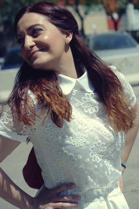 Romwe: camisa bordada