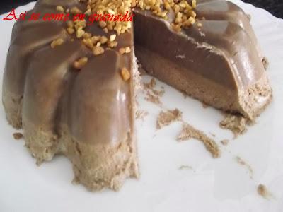 Bavarois de chocolate