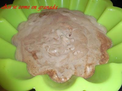 Bavarois de chocolate