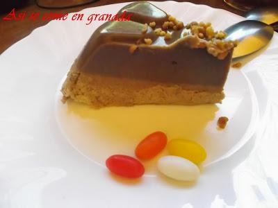 Bavarois de chocolate