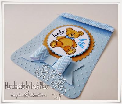 Invitaciones Baby Shower - Utilizando el Azul.