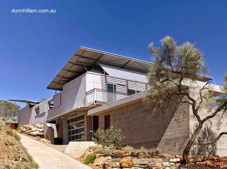 Casa residencial sustentable en el desierto australiano