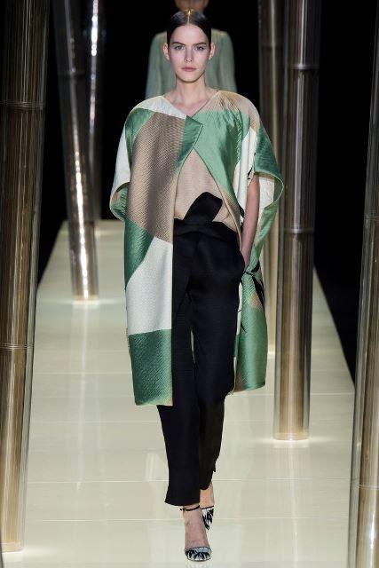 patchwork Giorgio Armani Privé