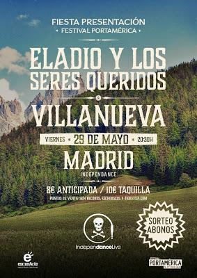 Concierto de Villanueva y Eladio y los seres queridos Independace