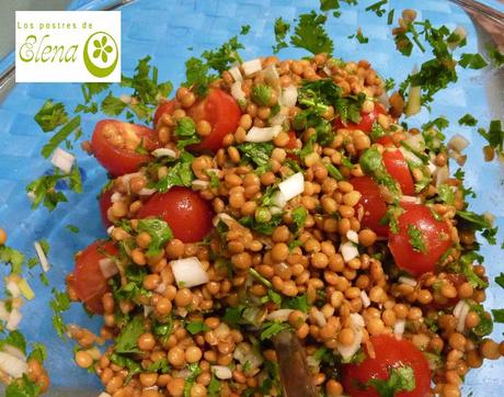 Ensalada de lentejas