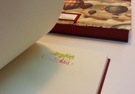 Conjunto comunión, álbum y caja.