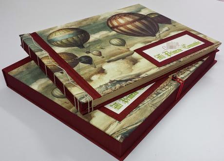 Conjunto comunión, álbum y caja.