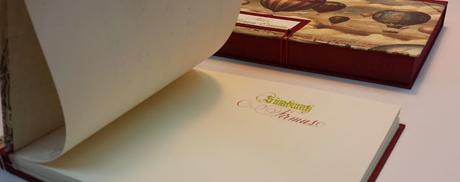 Conjunto comunión, álbum y caja.