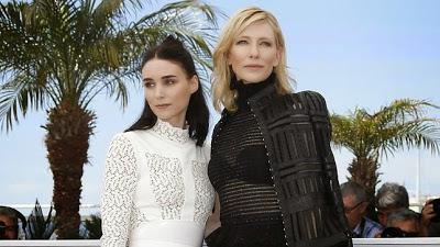 Cate Blanchett Rooney Mara photocall Carol