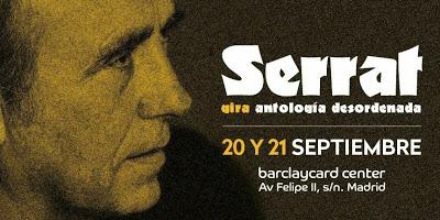 Joan Manuel Serrat aplaza sus conciertos en Madrid de mayo a septiembre