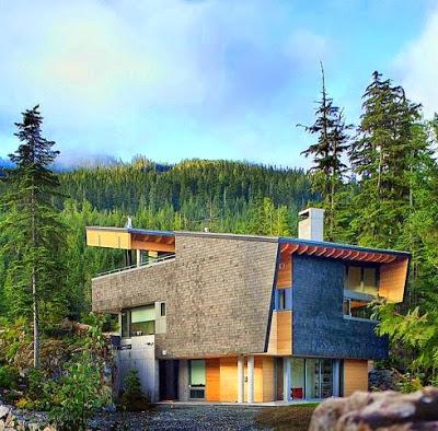 Casa Canadiense Moderna y Original