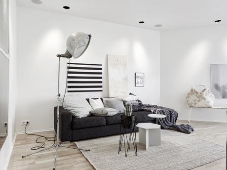 optimizar espacio pisos pequeños estilo nórdico escandinavo estilo moderno contemporáneo decoración pisos pequeños decoración en blanco decoracion dormitorios decoración de interiores blog decoración interiores nórdicos 